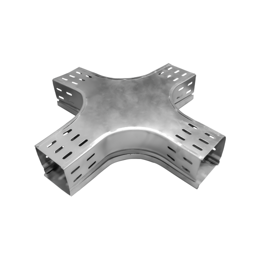Cross Solid Bottom Cable Tray