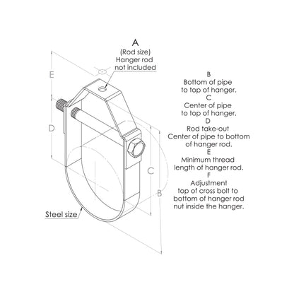 Standrd Clevis Hanger