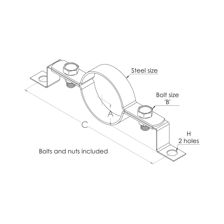 Offset Pipe Clamp