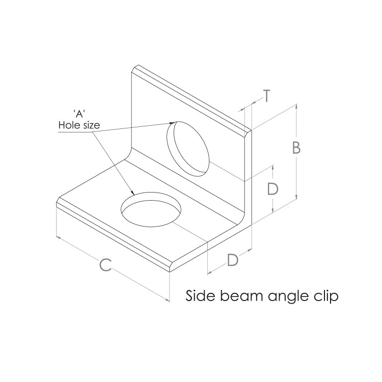 Side Beam Angle Clip